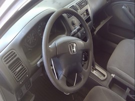 2002 HONDA CIVIC, BLACK, LX MODEL, 1.7L, AT.   A25167